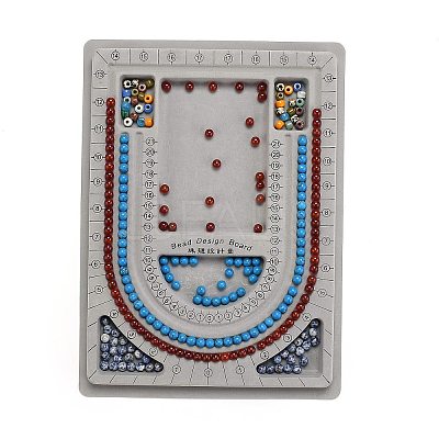 Plastic Bead Design Boards for Necklace Design TOOL-H003-1-1