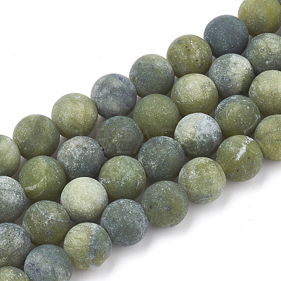 Natural Chinese Southern Jade Beads Strands G-T106-070-1