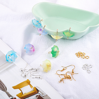 DIY Acrylic Earring Making Kits DIY-FH0001-80-1