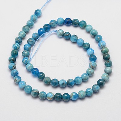 Natural Apatite Beads Strands X-G-D856-01-6.5mm-1