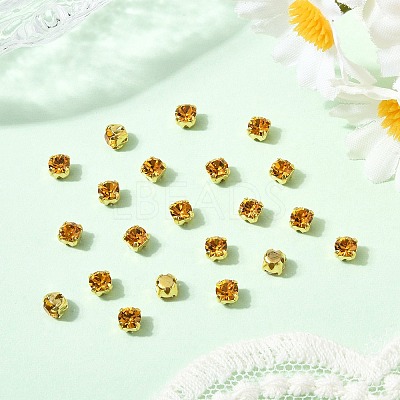 Preciosa&reg MAXIMA Crystal in Sew-On Cup X-PRC-SS12-10070-G-1