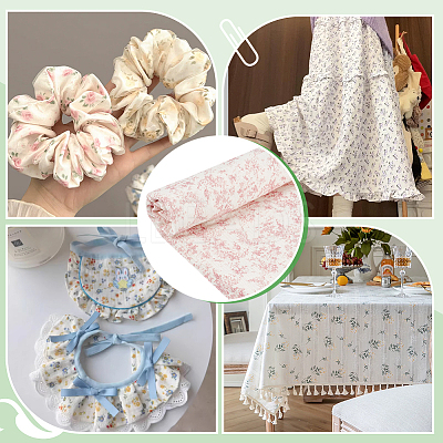 Cotton Fabric DIY-WH0504-985C-1