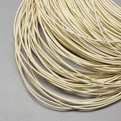 Spray Painted Cowhide Leather Cords WL-R001-1.5mm-09-1