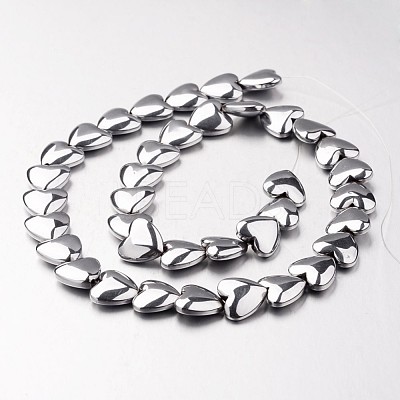 Electroplate Non-magnetic Synthetic Hematite Bead Strands X-G-F300-22D-01-1