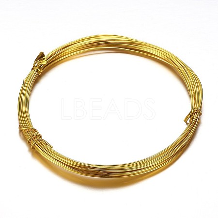 Round Aluminum Craft Wire X-AW-D009-2mm-5m-14-1