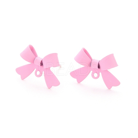 Alloy Stud Earring Findings LS-EJEW-J102-08D-1