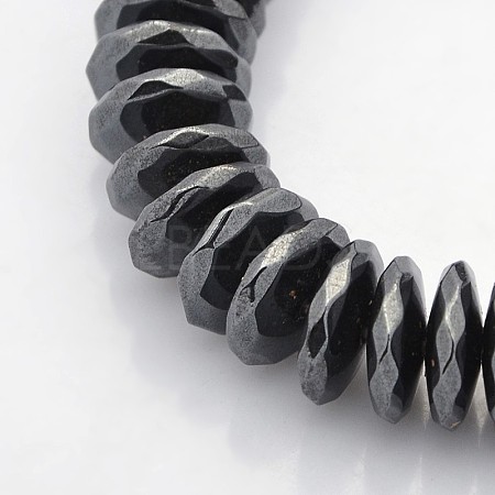 Non-magnetic Synthetic Hematite Beads Strands G-J233-02-1