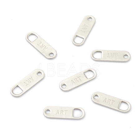 Tarnish Resistant 304 Surgical Stainless Steel Chain Tabs STAS-G245-02-1