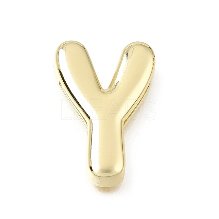 Brass Slide Charms KK-Z163-01G-Y-1