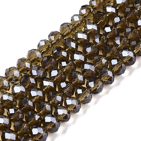 Electroplate Glass Beads Strands EGLA-A034-T10mm-A09-1