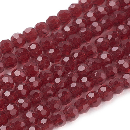 Glass Beads Strands EGLA-J042-4mm-20-1