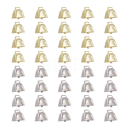 40Pcs 2 Colors Iron Pendants IFIN-FH0001-84-1