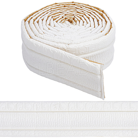 XPE Foam Self-Adhesive Flexible Molding Trim AJEW-GF0014-34-1
