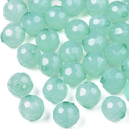 Imitation Jelly Acrylic Beads MACR-S373-97A-E02-1