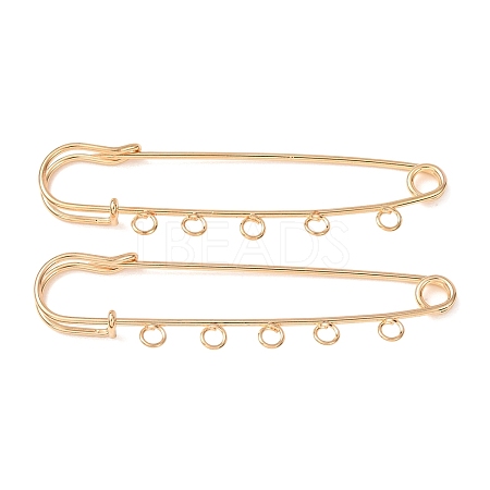 Iron Safety Pins Brooch Findings RN-CBAB9AC-03KCG-1