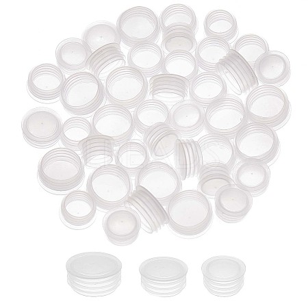 Gorgecraft 48Pcs 3 Style Plastic Bottle Stoppers AJEW-GF0006-38A-1