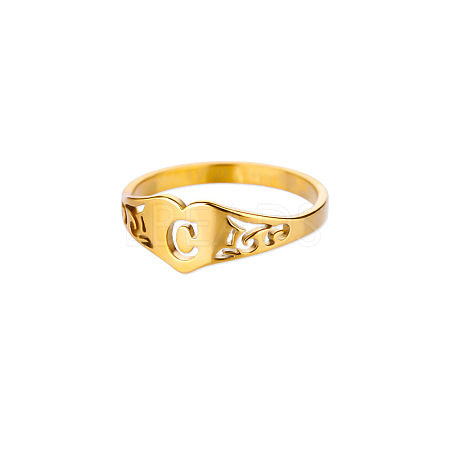 201 Stainless Steel Finger Rings FS-WG8C0EC-09-1