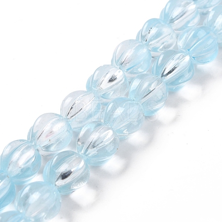 Transparent Glass Beads Strands GLAA-F114-02B-07-1