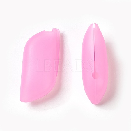 Silicone Portable Toothbrush Case X-SIL-WH0001-05-1