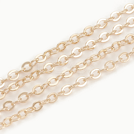 Brass Cable Chains X-CHC-S003-13G-1