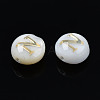 Natural Freshwater Shell Beads SHEL-S278-036N-2
