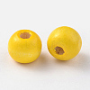 Natural Maple Wood Beads TB16mmY-4-1