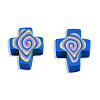 Handmade Polymer Clay Beads CLAY-T020-30A-2