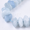 Natural Aquamarine Beads Strands G-R462-19-3