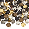 160Pcs 4 Colors Brass Studs Rivets KK-GF0001-23A-7