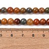 Natural Gobi Agate Mongolia Colorful Jade Beads Strands GG-CBA3173-A01-6mm-5