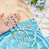 6Pcs 3 Styles Candy Series Acrylic Boot Strap Chains FIND-GO00001-3