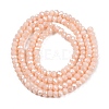 Electroplate Glass Beads Strands EGLA-A044-P1mm-A05-3