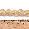 Gold Sand Lampwork Beads Strands LAMP-P071-12mm-04-4