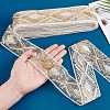10 Yards Polyester Ribbons OCOR-WH0092-32-3