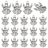 80Pcs Tibetan Style Alloy Pendants TIBEP-PH0001-69AS-1