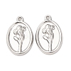 304 Stainless Steel Pendants STAS-I358-12P-03-1