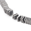 Electroplate Non-magnetic Synthetic Hematite Heishi Beads Strands G-J171B-4x4mm-02-3