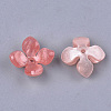 Cellulose Acetate(Resin) Bead Caps KK-S161-02C-2