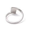 Crystal Rhinestone Square Finger Ring RJEW-D120-14B-P-3