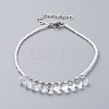 Glass Seed Beads Anklets AJEW-AN00277-01-1