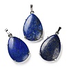 Natural Lapis Lazuli Pendants G-U002-01P-C-1