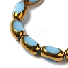 Electroplate Glass Beads Strands EGLA-P061-02A-10-3