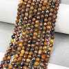 Natural Tiger Eye Beads Strands G-M399-03C-01-2