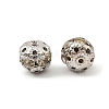 Brass Rhinestone Beads KK-U057-14P-2