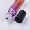 10ml Glass Gradient Color Essential Oil Empty Roller Ball Bottles X-MRMJ-WH0011-B03-10ml-2