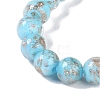 Handmade Gold Sand Lampwork Beads LAMP-Z009-01H-4