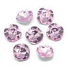 Pointed Back Glass Rhinestone Cabochons RGLA-T032-12x12mm-03-1