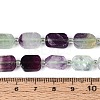 Natural Colorful Fluorite Beads Strands G-C098-A35-01-5