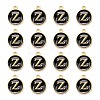 Golden Plated Alloy Charms LS-ENAM-S118-02Z-2