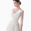 Leaf Polyester Embroidery Lace Appliques DIY-FG0003-90A-7